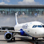 IndiGo aircraft grounded at airport due to flight cancellations