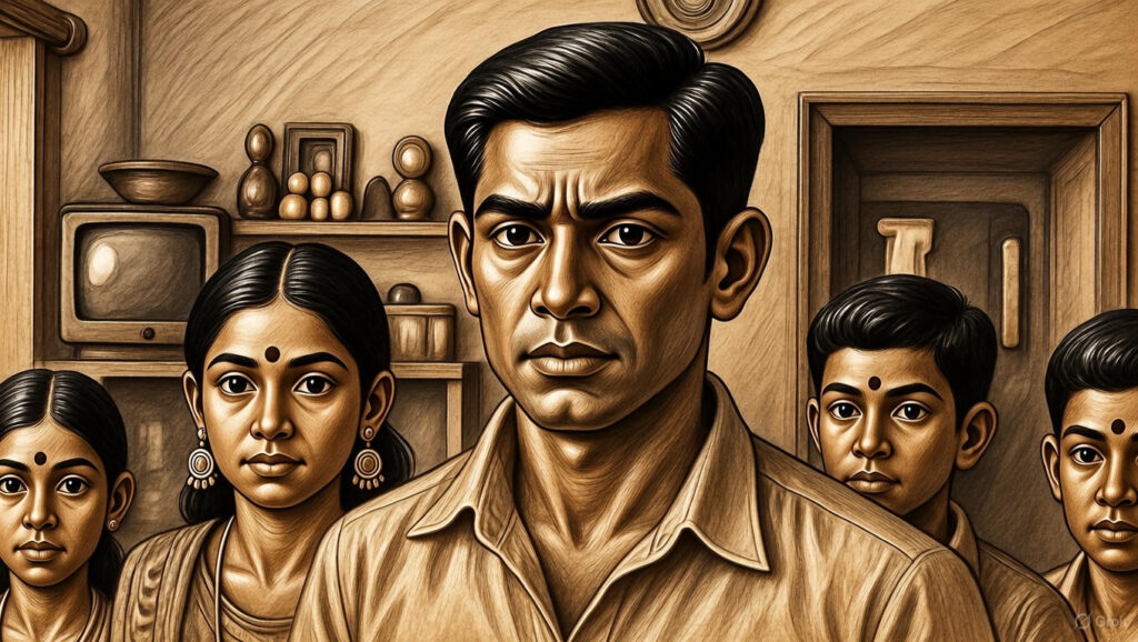 भारतीय परिवार में बड़े बेटे पर आई जिम्मेदारियों का भावनात्मक चित्र